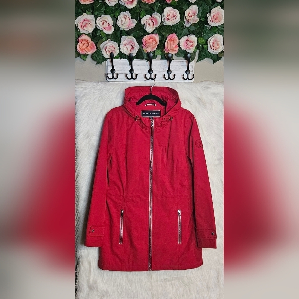 Tommy Hilfiger Women's Scarlet Utility Jacket - Picture 1 of 9